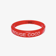 JW784 - CHANEL Pink Acrylic Rouge Coco Shine Bracelet