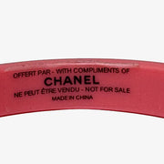 JW783 - CHANEL Pink Acrylic Rouge Coco Shine Bracelet