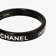 JW782 - CHANEL Black Acrylic Rouge Coco Shine Bracelet
