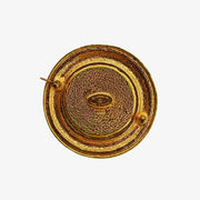 RC321 - CHANEL Vintage Gold Brooch