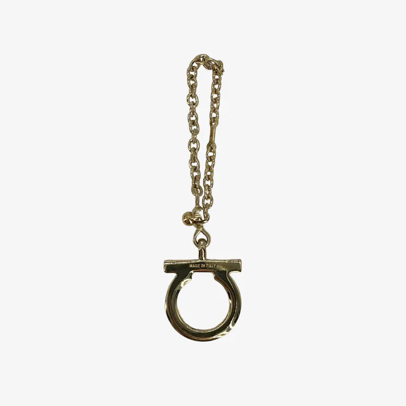 JY290 - SALVATORE FERRAGAMO Vintage Gold Charm