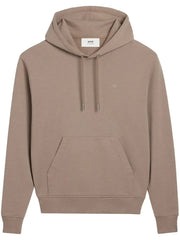 Ami Paris Red Ami De Coeur Hoodie Brown Hoodies
