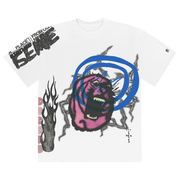 Cactus Jack by Travis Scott For Fragment Sunrise T-Shirt White
