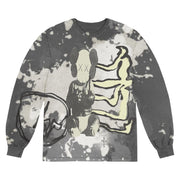 Cactus Jack by Travis Scott x KAWS For Fragment Long-Sleeve T-Shirt Tie Dye