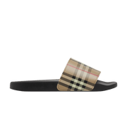Burberry Furley Check Slide Archive Beige
