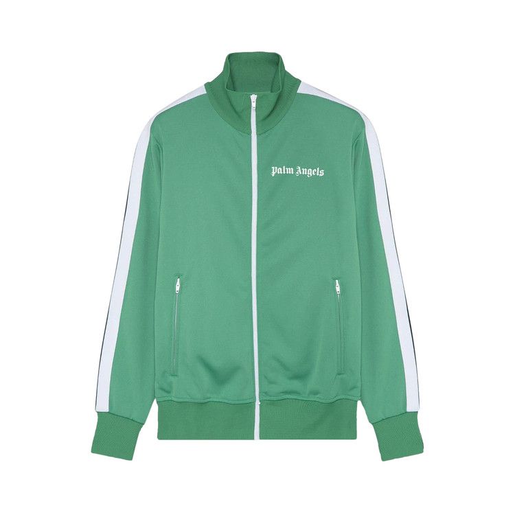 Palm Angels Classic Track Jacket Green/White