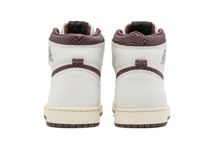 NIKE AIR JORDAN 1 HIGH X A MA MANIÉRE Off White AND BURGUNDY
