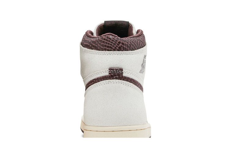 NIKE AIR JORDAN 1 HIGH X A MA MANIÉRE Off White AND BURGUNDY