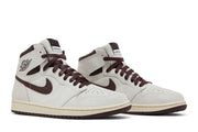 NIKE AIR JORDAN 1 HIGH X A MA MANIÉRE Off White AND BURGUNDY