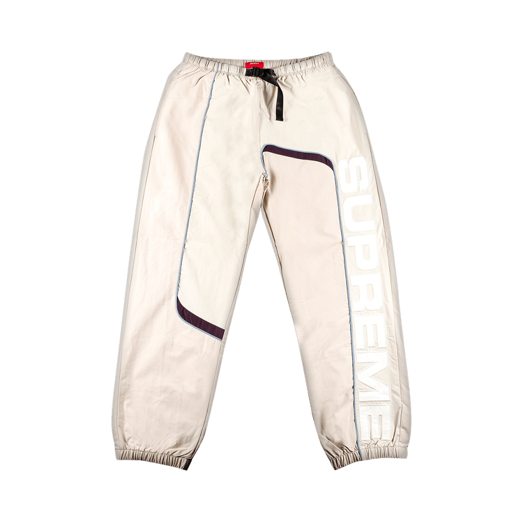 Supreme S Paneled Belted Track Pant Dusty Pink