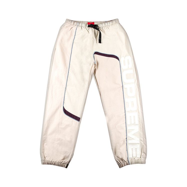 Supreme S Paneled Belted Track Pant Dusty Pink