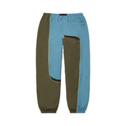 Supreme S Paneled Belted Track Pant Olive