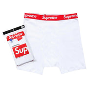 Supreme x Hanes Boxer Briefs (4 Pack) White