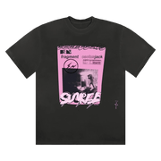Cactus Jack by Travis Scott For Fragment Pink Sunrise T-Shirt Black