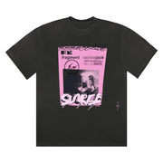 Cactus Jack by Travis Scott For Fragment Pink Sunrise T-Shirt Black