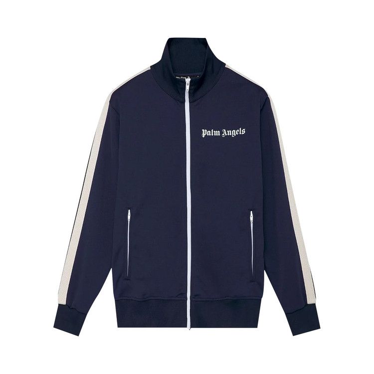 Palm Angels Classic Track Jacket Navy/White