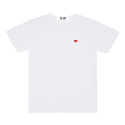 Comme des Garçons PLAY Small Heart T-Shirt White