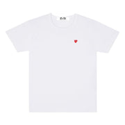 Comme des Garçons PLAY Small Heart T-Shirt White