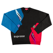 Supreme Faces Sweater Black