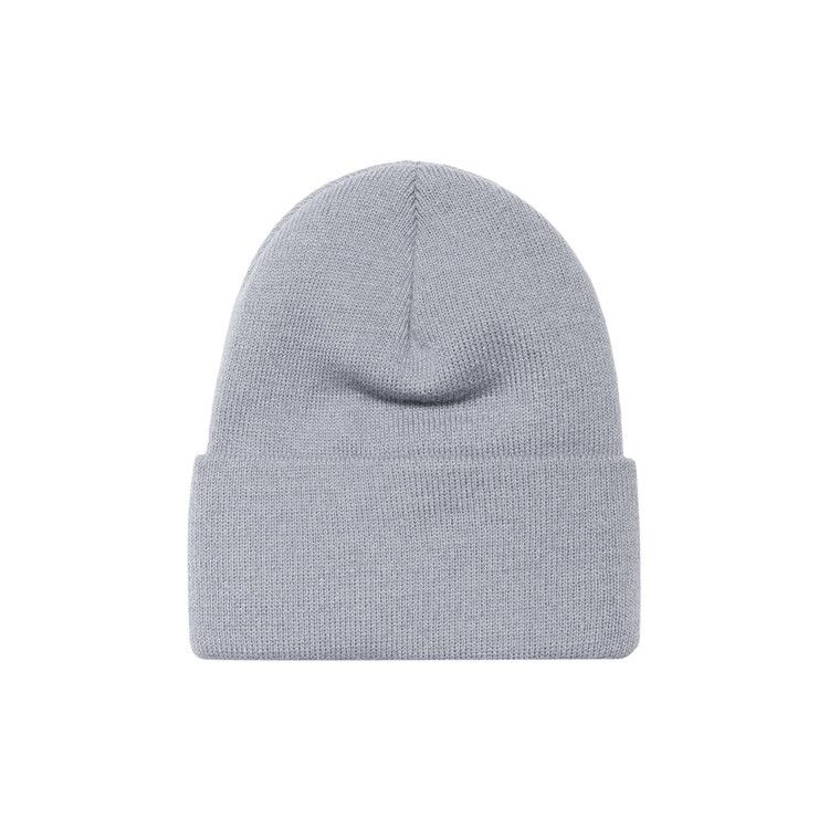 Stussy Stock Cuff Beanie Grey Heather