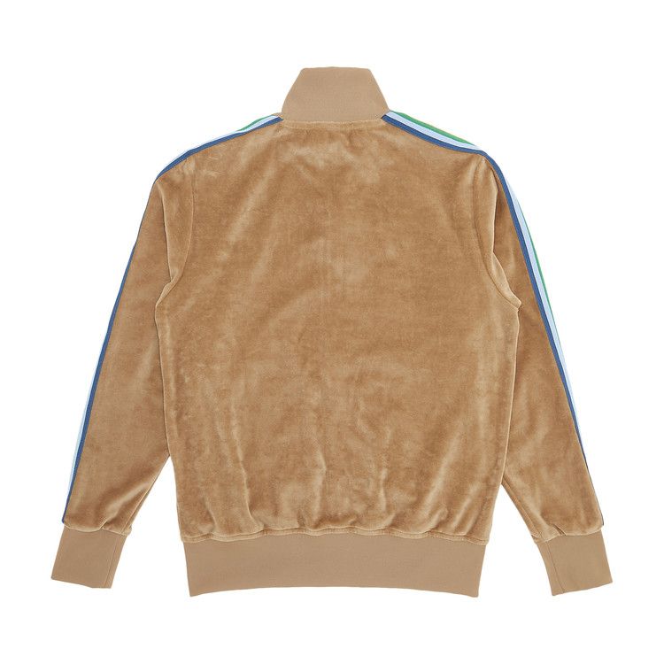 Palm Angels PA Rainbow Chenille Track Jacket Brown