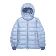 Moncler Cuvellier Shiny Puffer Jacket Blue