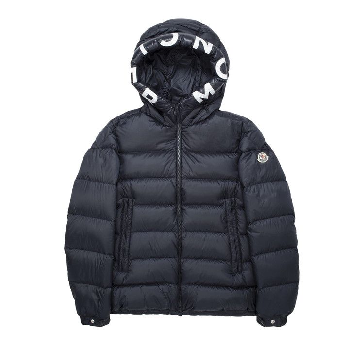 Moncler Salzman Full Zip Puffer Jacket Navy