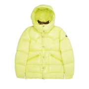 Moncler Coutard Shiny Puffer Jacket Yellow