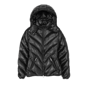 Moncler Brouel Shiny Puffer Jacket Black