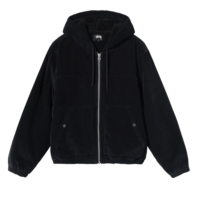 Stussy Cord Work Jacket Black