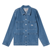 Stussy Denim Chore Jacket Blue