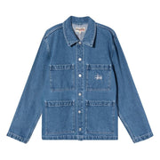 Stussy Denim Chore Jacket Blue