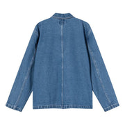 Stussy Denim Chore Jacket Blue