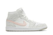 Wmns Air Jordan 1 Mid Se White Light Iron Ore