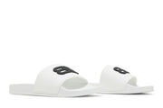 Balenciaga Pool Slides White Black