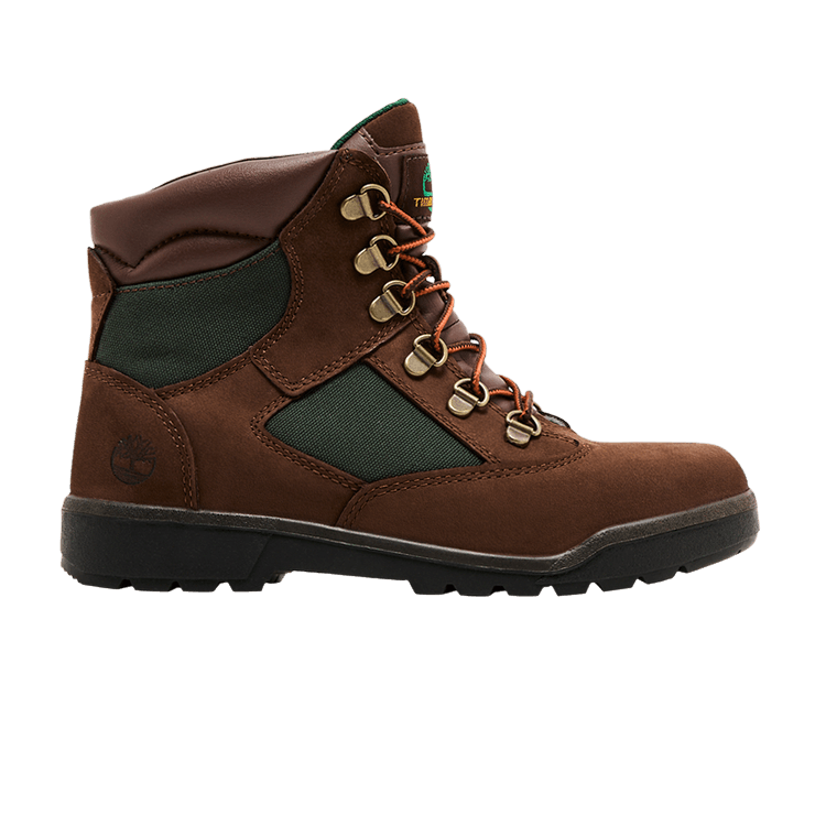 6 Inch Field Boot Junior Brown Green