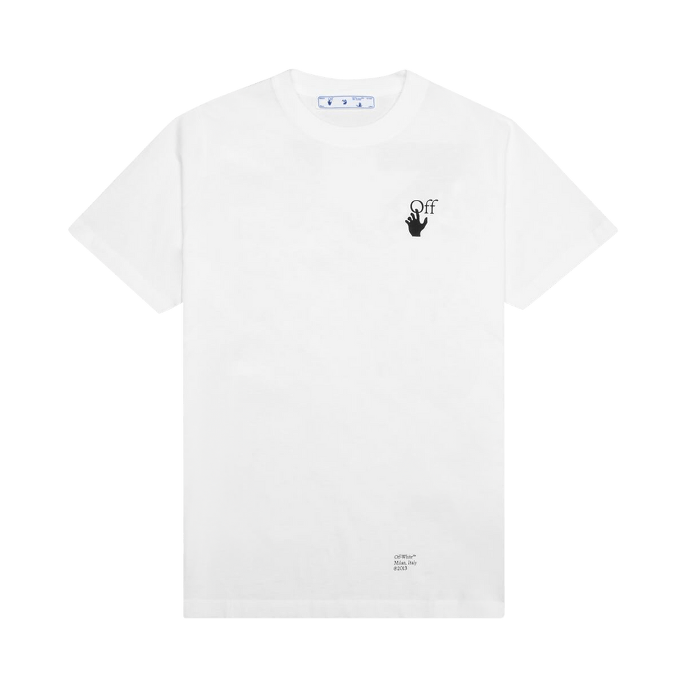 Off-White Caravaggio Arrow Slim T-Shirt White/Black