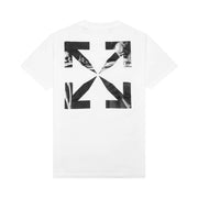 Off-White Caravaggio Arrow Slim T-Shirt White/Black