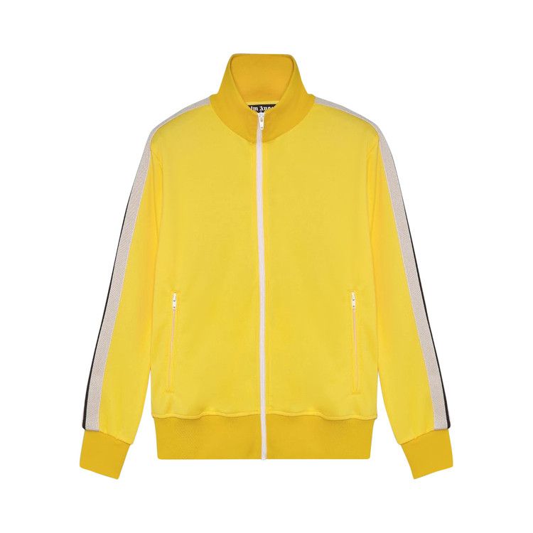 Palm Angels Classic Track Jacket Yellow/White