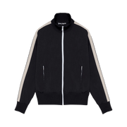 Palm Angels Curved Logo Track Jacket Black/White