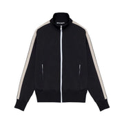 Palm Angels Curved Logo Track Jacket Black/White