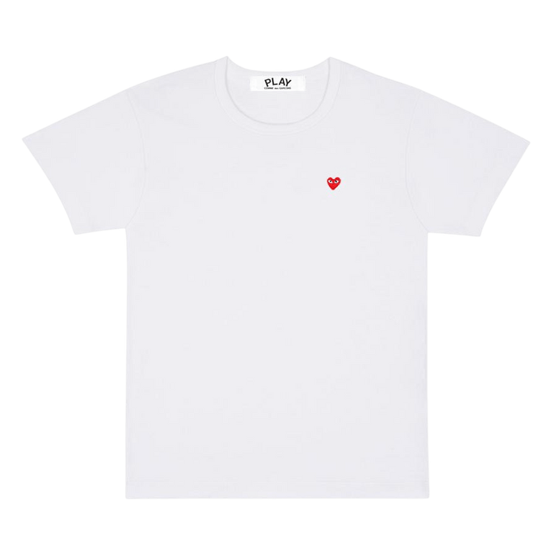 Comme des Garçons PLAY Mini Heart T-Shirt White
