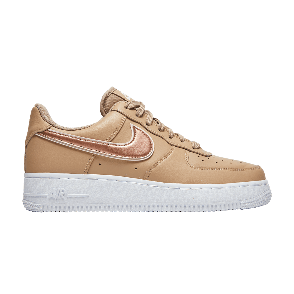 Wmns Air Force 1 '07 Essential 'Hemp Metallic Rose Gold'