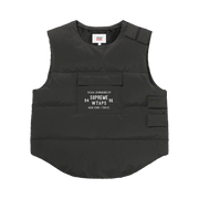 Supreme x WTAPS Tactical Down Vest Black