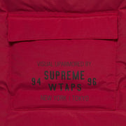 Supreme x WTAPS Tactical Down Vest Red