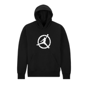 Air Jordan x Off-White MJ Hoodie Black/White/Forest Green
