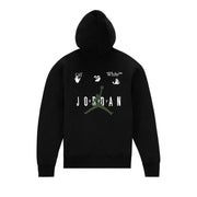 Air Jordan x Off-White MJ Hoodie Black/White/Forest Green