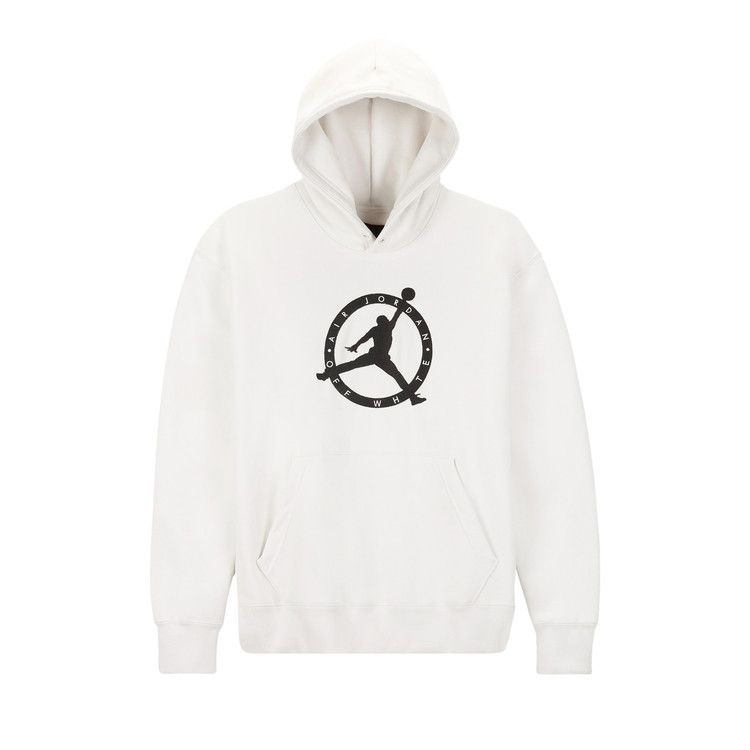 Air Jordan x Off-White MJ Hoodie White/Black/Forest Green