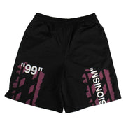 Off-White Mesh Track Shorts Black