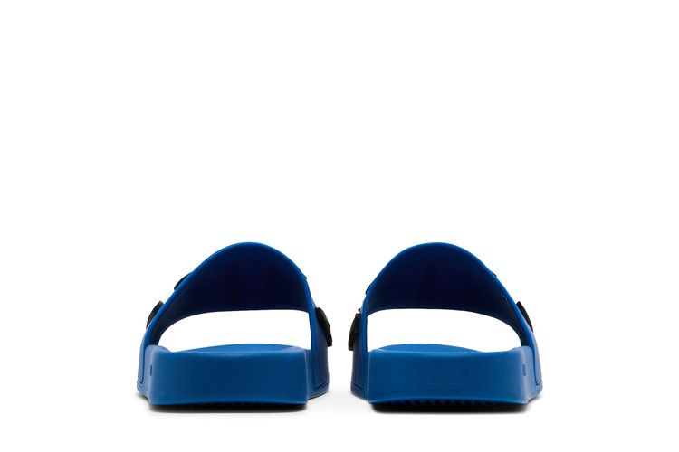 Amiri Rubber Classic Logo Pool Slide Blue